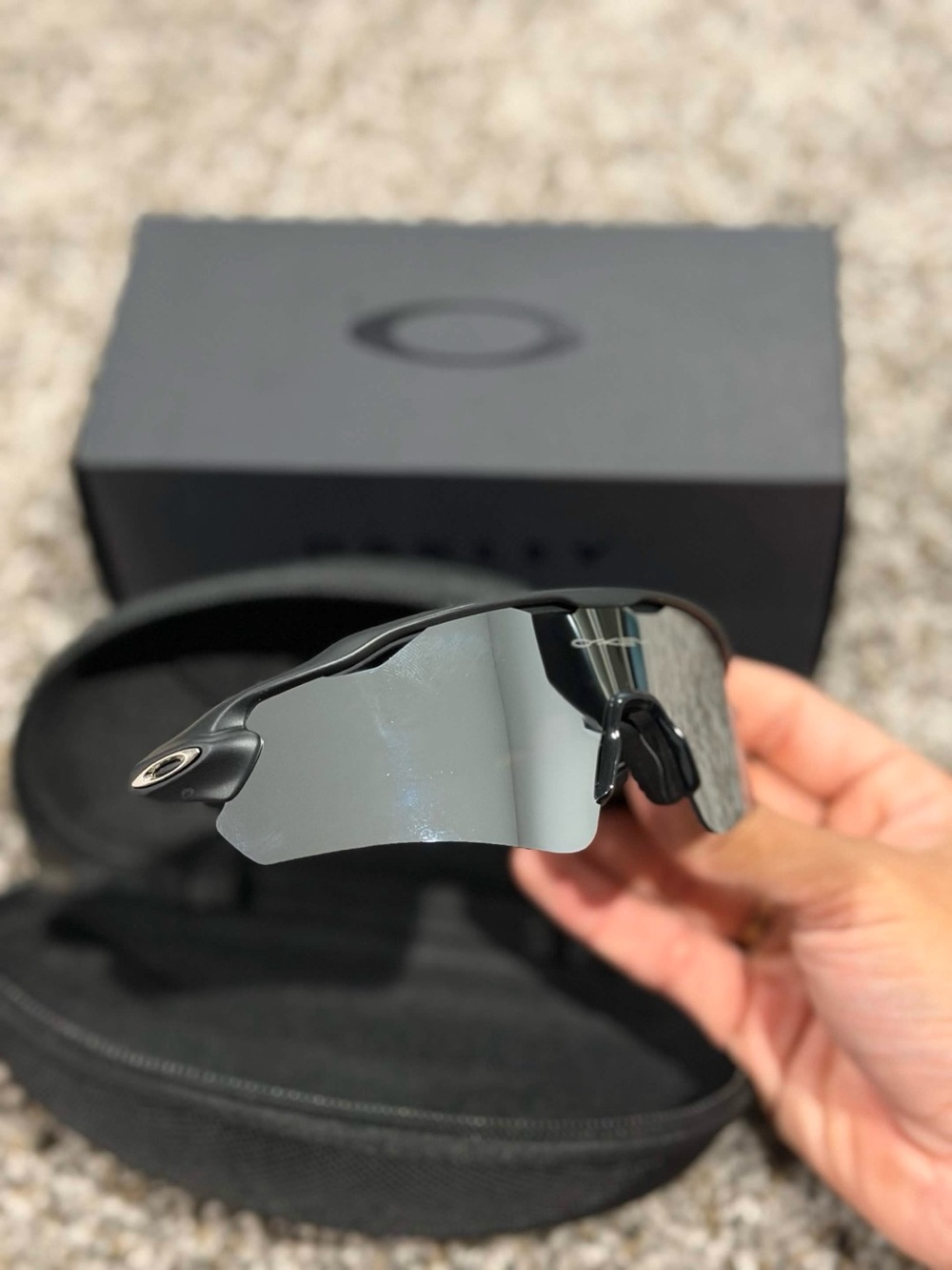 Oakley radar EV sunglasses black